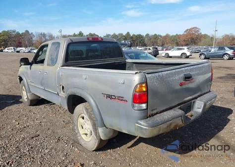 2002 Toyota Tundra Sr5 V8 из США, поврежденный, VIN 5TBBT44172S248717